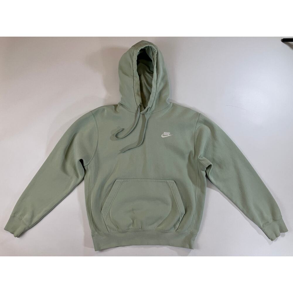 Nike Sportswear Club Fleece Men S Mint Green Pullover Hoodie BV2654-321